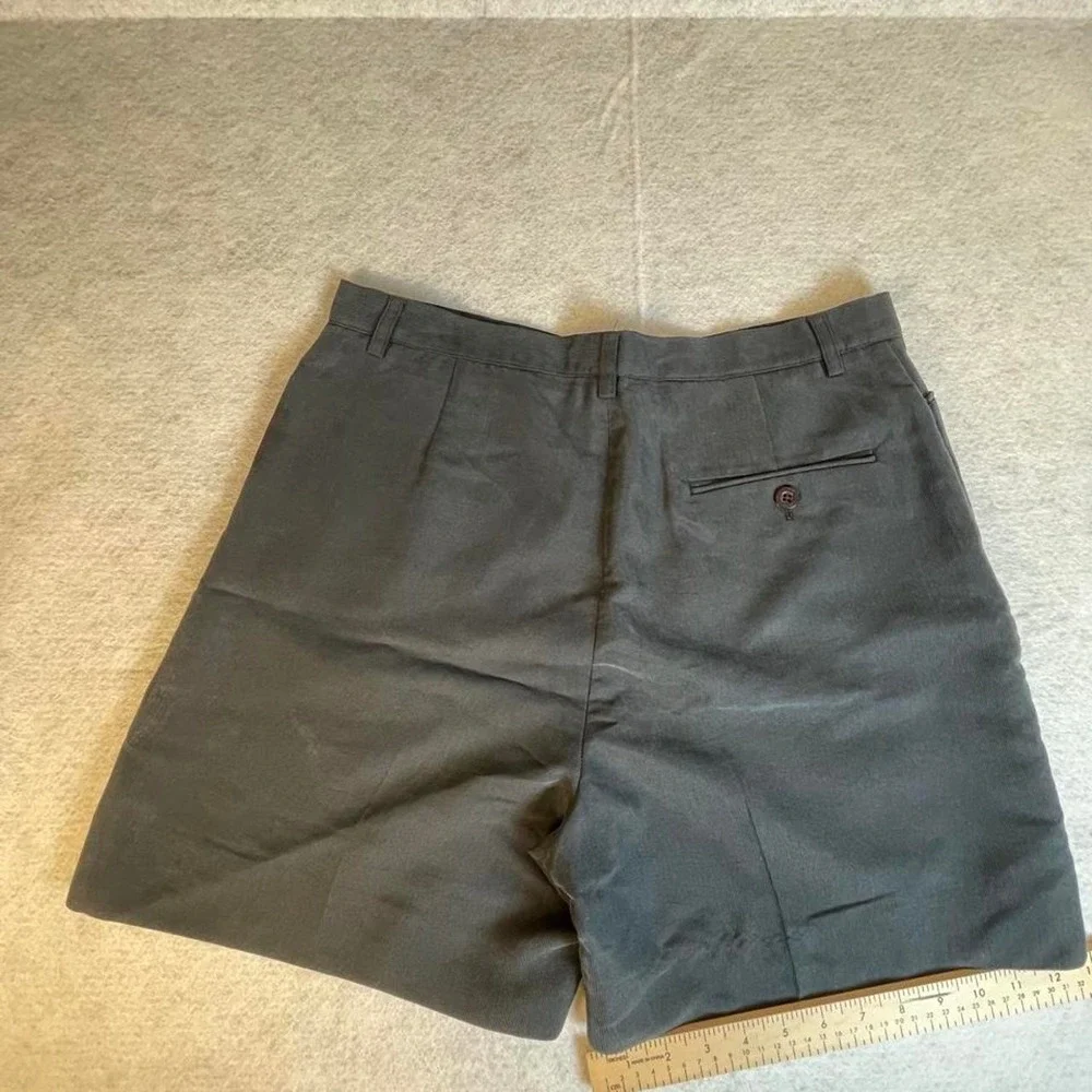 Sport Haley Gray Polyamide & Polyester Shorts Size 10